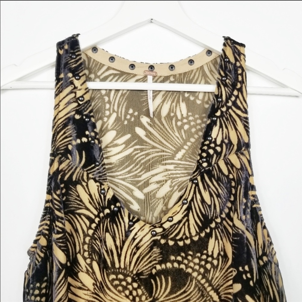 Free People Ellie Burn Out Tunic Dress - Picture 6 of 6